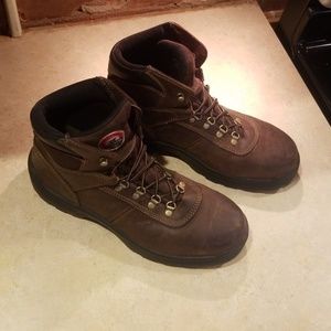Red Wing Irish Setter Steel Toe Leather Work Boot